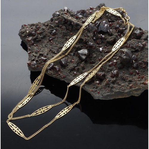 Collana vintage oro giallo - in,