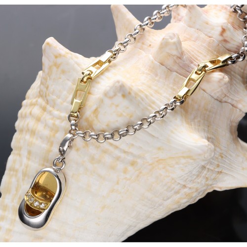Braccialetto ballerina oro - braccialetto,