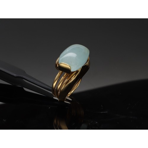 Anello con giada oro - con,