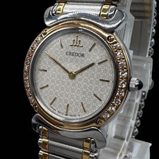 Seiko Credor 18KT SS Donna