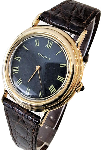 Tissot vintage 18kt - 18kt, giallo