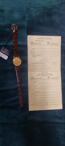 Zenith donna oro 18kt quarzo - zenith,