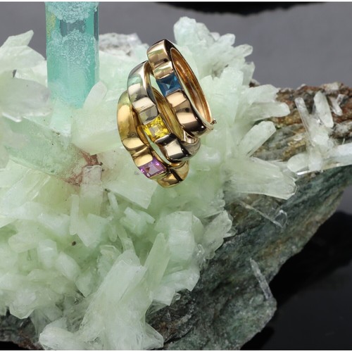 Anello con tre - i, dell'