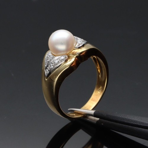 Anello con perla - anello,